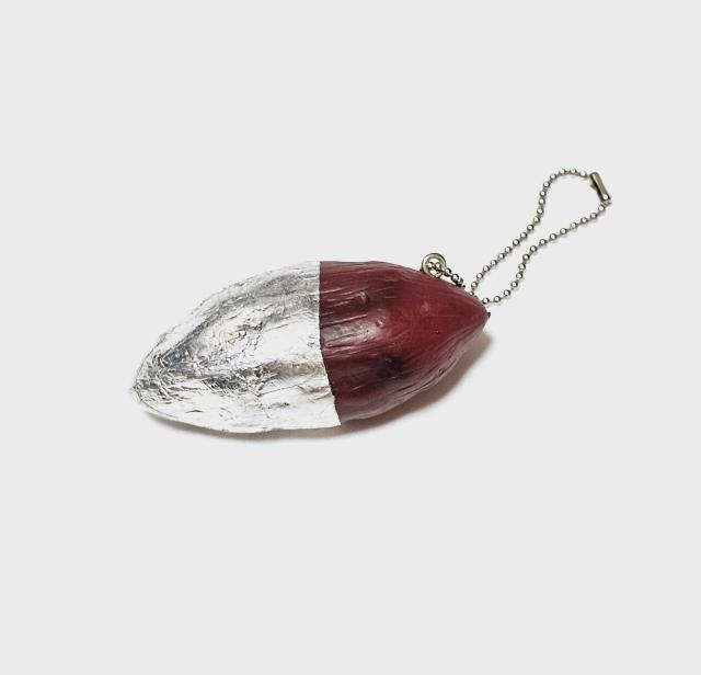 焼き芋 アルミホイル付 食品サンプル キーホルダー 焼きいも < 女性ファッション  焼き芋 アルミホイル付 食品サンプル キーホルダー 焼きいも  < 女性ファッションの