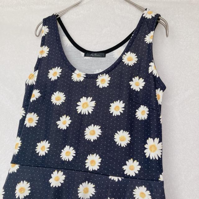 Sky Bomber 花柄 ノースリーブ Aライン 昭和レトロ ワンピース M 黒 古着 N2m < 女性ファッション Sky Bomber 花柄 ノースリーブ Aライン 昭和レトロ ワンピース M 黒 古着 N2m < 女性ファッションの