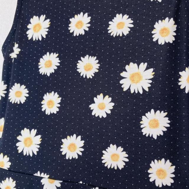 Sky Bomber 花柄 ノースリーブ Aライン 昭和レトロ ワンピース M 黒 古着 N2m < 女性ファッション Sky Bomber 花柄 ノースリーブ Aライン 昭和レトロ ワンピース M 黒 古着 N2m < 女性ファッションの