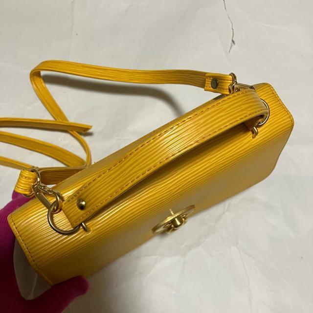 【ヴィンテージ】【ノーブランド扱い】 ハンドバッグ & ショルダー / イエロー < 女性ファッション 【ヴィンテージ】【ノーブランド扱い】 ハンドバッグ & ショルダー / イエロー < 女性ファッションの