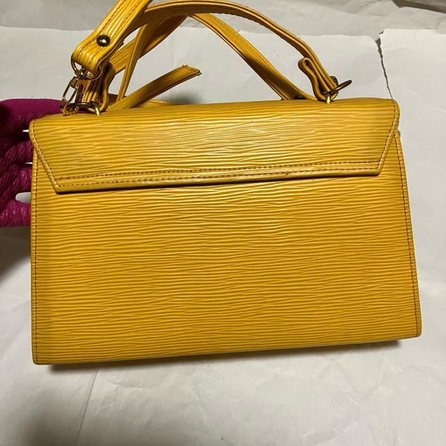 【ヴィンテージ】【ノーブランド扱い】 ハンドバッグ & ショルダー / イエロー < 女性ファッション 【ヴィンテージ】【ノーブランド扱い】 ハンドバッグ & ショルダー / イエロー < 女性ファッションの