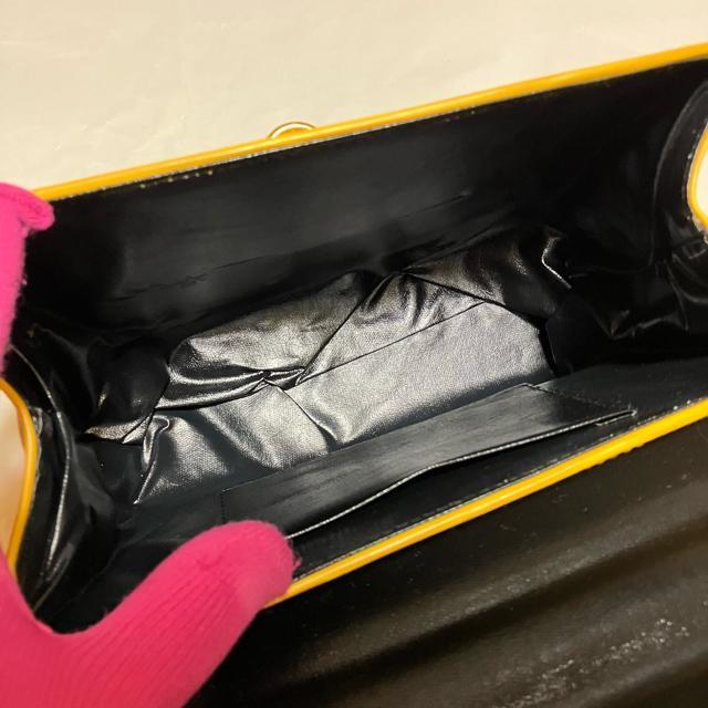 【ヴィンテージ】【ノーブランド扱い】 ハンドバッグ & ショルダー / イエロー < 女性ファッション 【ヴィンテージ】【ノーブランド扱い】 ハンドバッグ & ショルダー / イエロー < 女性ファッションの