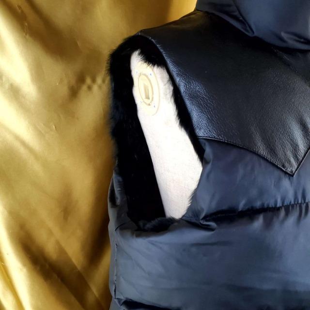 込み★バーデン★レザー&ラビットファー★リバーシブルベスト★38★ < 女性ファッション 込み★バーデン★レザー&ラビットファー★リバーシブルベスト★38★ < 女性ファッションの