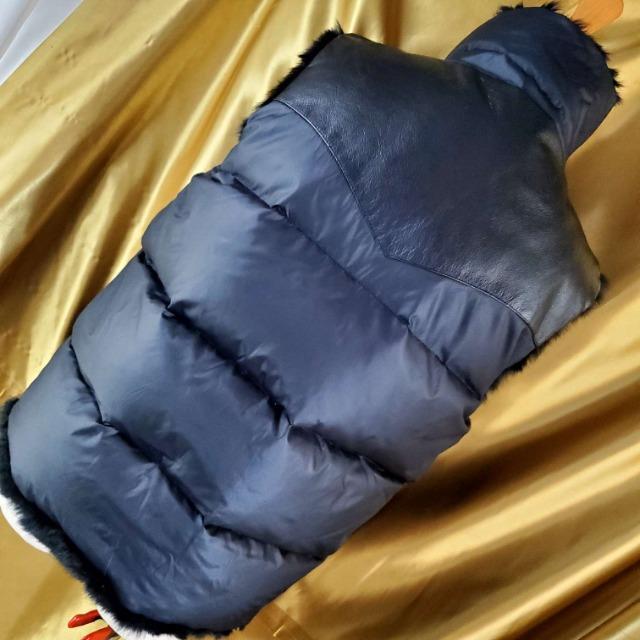 込み★バーデン★レザー&ラビットファー★リバーシブルベスト★38★ < 女性ファッション 込み★バーデン★レザー&ラビットファー★リバーシブルベスト★38★ < 女性ファッションの