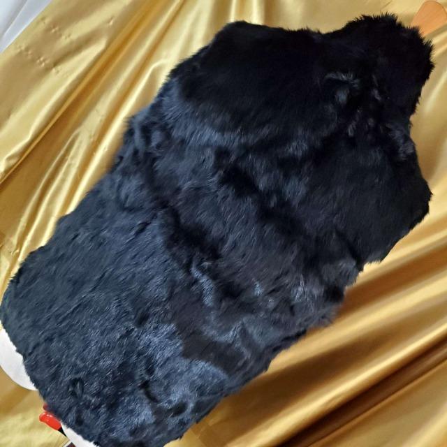 込み★バーデン★レザー&ラビットファー★リバーシブルベスト★38★ < 女性ファッション 込み★バーデン★レザー&ラビットファー★リバーシブルベスト★38★ < 女性ファッションの