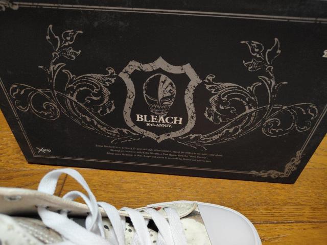 BLEACH ブリーチ ハイカットスニーカー 靴 シューズ アニメ 一護 Sサイズ < 男性ファッション  BLEACH ブリーチ ハイカットスニーカー 靴 シューズ アニメ 一護 Sサイズ < 男性ファッションの