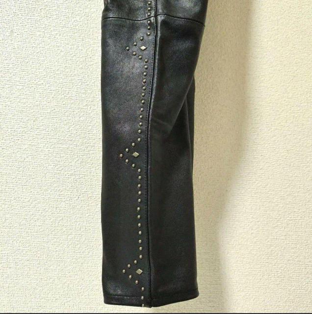 SAINT LAURENT PARIS★スタッズ/レザーパンツ■ランウェイモデル < 男性ファッション SAINT LAURENT PARIS★スタッズ/レザーパンツ■ランウェイモデル < 男性ファッションの