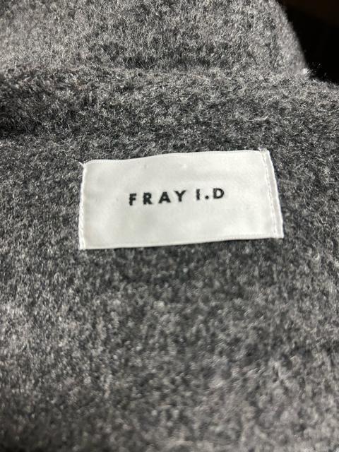 フレイアイディー ウール混 チェスターコート ロングコート グレー < ブランド フレイアイディー ウール混 チェスターコート ロングコート グレー < ブランドの