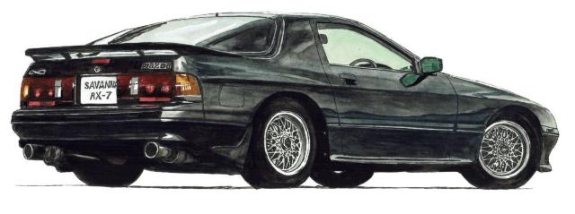 NC-318サバンナRX-7/RX-3限定版画サイン額装作家平右ヱ門 < 自動車/バイク NC-318サバンナRX-7/RX-3限定版画サイン額装作家平右ヱ門 < 自動車/バイク