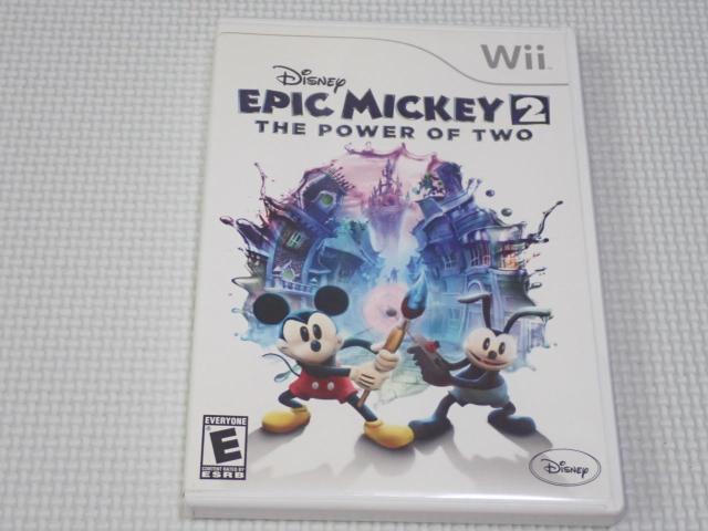Wii��DISNEY EPIC MICKEY 2 THE POWER OF TWO �C�O�� �k�Ĕ�  �� �Q�[���{��/�\�t�g�� 