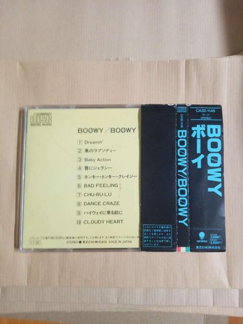 BOOWY CD BOOWY CA32-1148 ������ �ѕt�� �{�E�C �� �^�����g�O�b�Y�� 