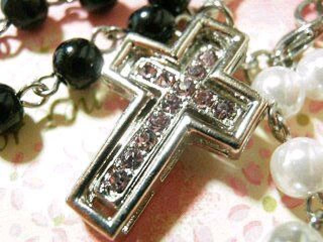 《New》愛*LOVE★ビーズver.ピンククロス*ペアストラップ < 家電/AV  《New》愛*LOVE★ビーズver.ピンククロス*ペアストラップ < 家電/AVの