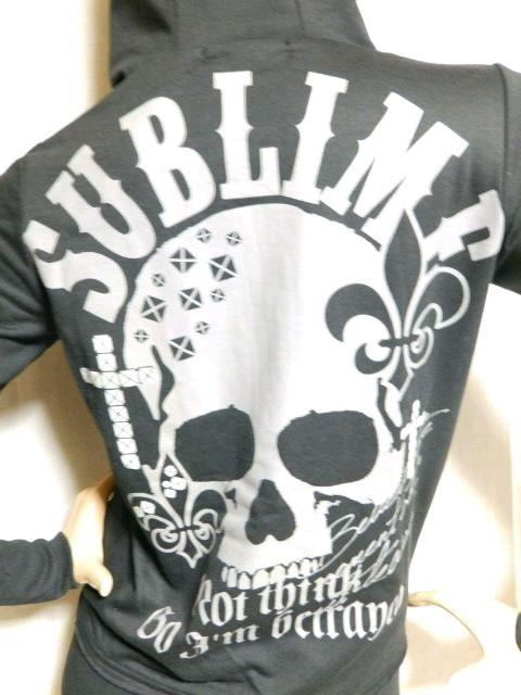 【GHOST OF HARLEM/ゴーストオブハーレム】《New》バック*スカル・ZIPパーカー < ブランド  【GHOST OF HARLEM/ゴーストオブハーレム】《New》バック*スカル・ZIPパーカー < ブランドの