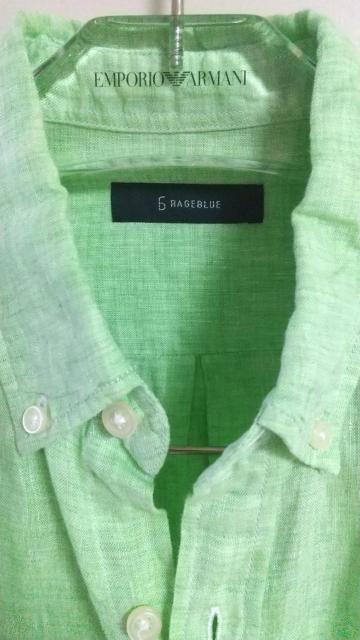 格安 紳士用 RAGEBLUE 半袖シャツ sizeM < ブランド 格安 紳士用 RAGEBLUE 半袖シャツ sizeM < ブランドの