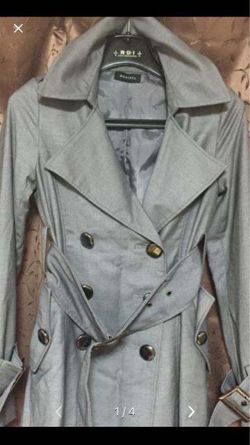 889.エゴイスト☆ベルトジャケット☆グレー系 < 女性ファッション 889.エゴイスト☆ベルトジャケット☆グレー系 < 女性ファッションの