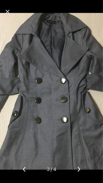 889.エゴイスト☆ベルトジャケット☆グレー系 < 女性ファッション 889.エゴイスト☆ベルトジャケット☆グレー系 < 女性ファッションの