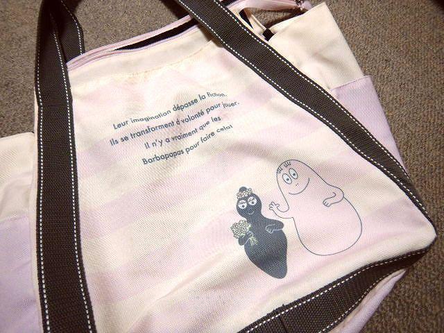 ◆バーバパパ barbapapa トートバッグ キャンバス 中古品 < 女性ファッション  ◆バーバパパ barbapapa トートバッグ キャンバス 中古品 < 女性ファッションの
