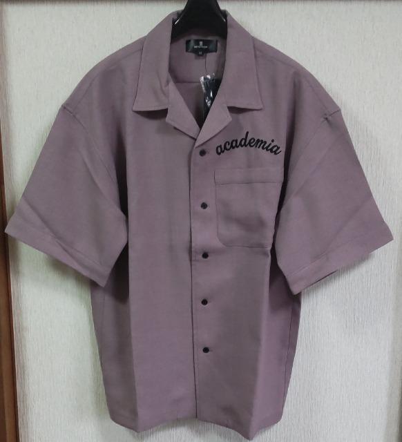 新品●ボーリングシャツ●パープル★М < 男性ファッション  新品●ボーリングシャツ●パープル★М  < 男性ファッションの