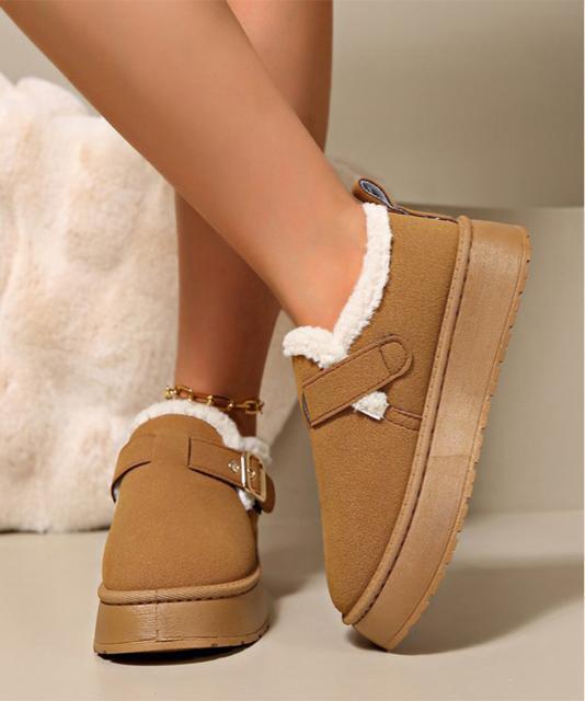 送料無料 新品 厚底ムートンブーツ 裏起毛ショートブーツ < 女性ファッション  送料無料 新品 厚底ムートンブーツ 裏起毛ショートブーツ < 女性ファッションの