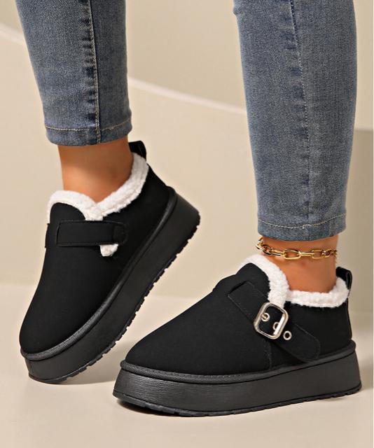 送料無料 新品 厚底ムートンブーツ 裏起毛ショートブーツ < 女性ファッション  送料無料 新品 厚底ムートンブーツ 裏起毛ショートブーツ < 女性ファッションの