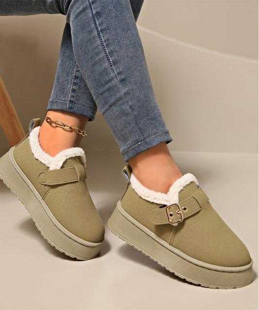 送料無料 新品 厚底ムートンブーツ 裏起毛ショートブーツ < 女性ファッション  送料無料 新品 厚底ムートンブーツ 裏起毛ショートブーツ < 女性ファッションの