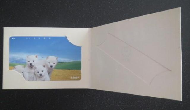北海道犬の子犬のテレカ台紙あり未使用品 < ホビー  北海道犬の子犬のテレカ台紙あり未使用品 < ホビーの
