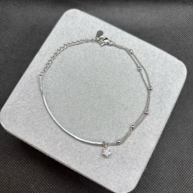 即決 S925 シルバー ブレスレット < 女性アクセサリー/時計 即決 S925 シルバー ブレスレット < 女性アクセサリー/時計の