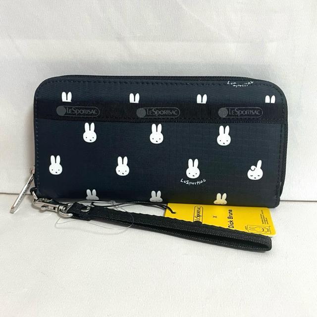 ★新品★LeSportsac レスポートサック 長財布 財布 miffy ミッフィー ブラック 黒色 3462 送料無料 < 女性ファッション  ★新品★LeSportsac レスポートサック 長財布 財布 miffy ミッフィー ブラック 黒色 3462 送料無料  < 女性ファッションの
