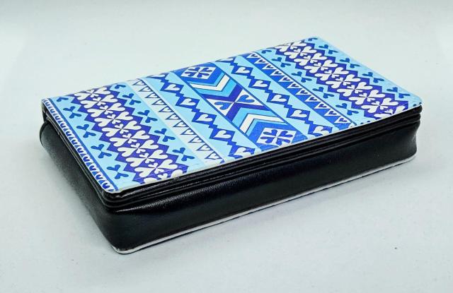 名刺入れ★カードケース★ハート幾何学模様★ブルー★可愛い★内ポケット有★新入社員★定期入れ★キャバ嬢★名刺★新品未使用★送料無料 < 女性ファッション  名刺入れ★カードケース★ハート幾何学模様★ブルー★可愛い★内ポケット有★新入社員★定期入れ★キャバ嬢★名刺★新品未使用★送料無料 < 女性ファッションの