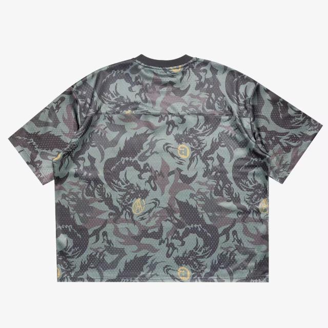 �V�i AGAINST LAB �A�Q�C���X�g���{ X ATMOS �A�g���X ���b�V�� T�V���c M CAMO MESH TEE �� �u�����h�� 