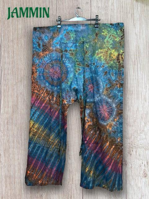 タイダイタイパンツ アジアン フィッシャーマンパンツ エスニック サイケ < 男性ファッション タイダイタイパンツ アジアン フィッシャーマンパンツ エスニック サイケ < 男性ファッションの