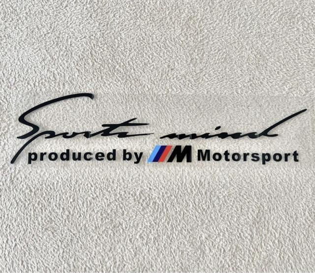 希少・送料無料 BMW 転写式 ステッカー spors mind Mスポーツ スポーツマインドM2/M3/M4/M5/M6/他 < 自動車/バイク 希少・送料無料 BMW 転写式 ステッカー spors mind Mスポーツ スポーツマインドM2/M3/M4/M5/M6/他 < 自動車/バイク
