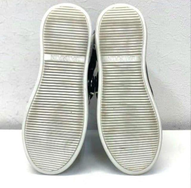 BALMAIN?ベルトカバー/レザーブーツ型スニーカー/41 < 男性ファッション  BALMAIN?ベルトカバー/レザーブーツ型スニーカー/41 < 男性ファッションの