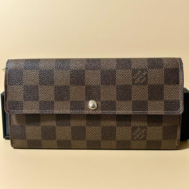美品 LOUIS VUITTON ルイヴィトン ダミエ 長財布 N61734 ポルトフォイユサラ < ブランド 美品 LOUIS VUITTON ルイヴィトン ダミエ 長財布 N61734 ポルトフォイユサラ < ブランドの