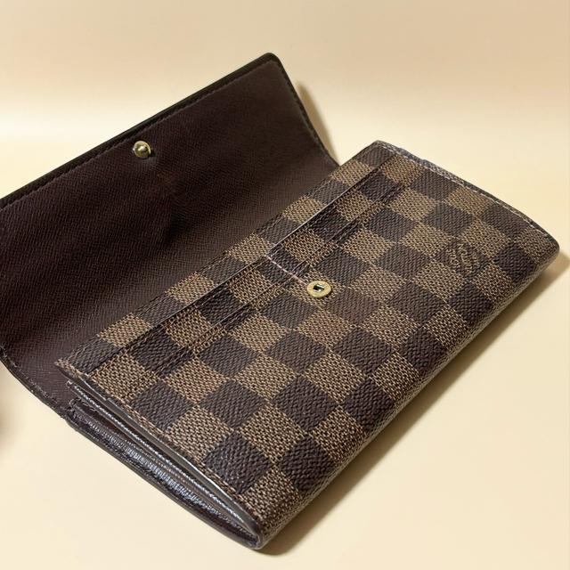 美品 LOUIS VUITTON ルイヴィトン ダミエ 長財布 N61734 ポルトフォイユサラ < ブランド 美品 LOUIS VUITTON ルイヴィトン ダミエ 長財布 N61734 ポルトフォイユサラ < ブランドの