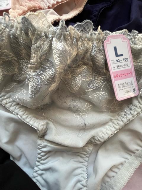 Lサイズ!5枚セット!光沢感あるサラッと素材!刺繍が、綺麗な!高貴品格!色とりどり!エレガント!ショーツ!No.2 < 女性ファッション Lサイズ!5枚セット!光沢感あるサラッと素材!刺繍が、綺麗な!高貴品格!色とりどり!エレガント!ショーツ!No.2 < 女性ファッションの