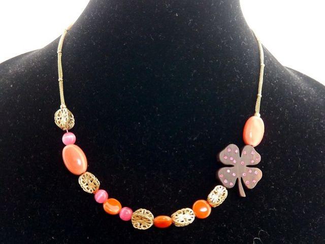 新品仏ブランドscottage 四つ葉のクローバーネックレス < 女性アクセサリー/時計  新品仏ブランドscottage 四つ葉のクローバーネックレス < 女性アクセサリー/時計の