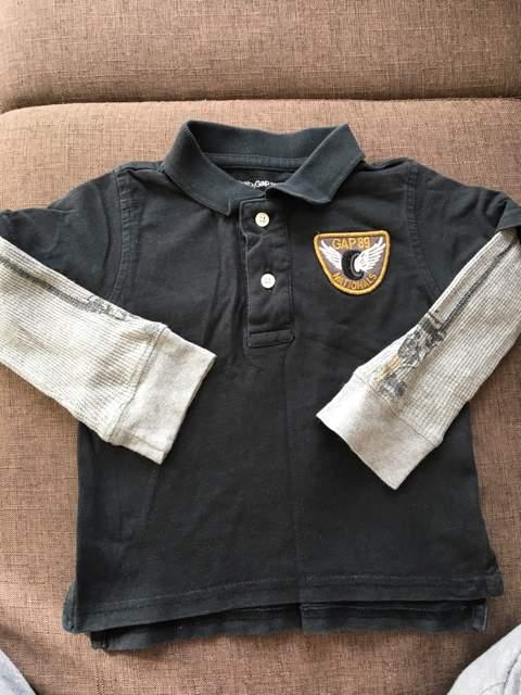 GAP☆babyGap☆ロンT☆重ね着風☆90cm < ブランド  GAP☆babyGap☆ロンT☆重ね着風☆90cm  < ブランドの