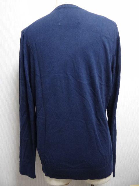 1803 アバクロ アイコンVネックセーター NAVY サイズL < ブランド  1803 アバクロ アイコンVネックセーター NAVY サイズL < ブランドの