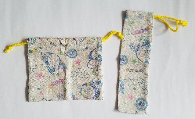 78K 10★ 【ラスト】お箸入れ&コップ入れ巾着 2点set(^o^)ハンドメイド < キッズ/ベビー  78K 10★ 【ラスト】お箸入れ&コップ入れ巾着 2点set(^o^)ハンドメイド  < キッズ/ベビーの