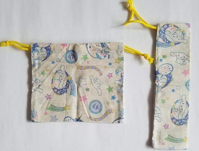 78K 10★ 【ラスト】お箸入れ&コップ入れ巾着 2点set(^o^)ハンドメイド < キッズ/ベビー  78K 10★ 【ラスト】お箸入れ&コップ入れ巾着 2点set(^o^)ハンドメイド < キッズ/ベビーの