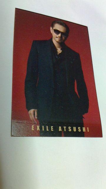 LAWSONEXILE スピードくじフォトカードコレクションATSUSHI < タレントグッズ  LAWSONEXILE スピードくじフォトカードコレクションATSUSHI  < タレントグッズの
