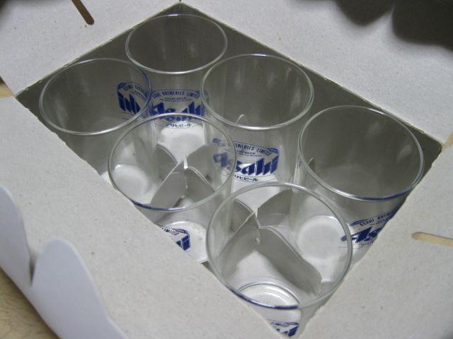 ◆◇◆アサヒビール☆小型グラス☆高さ約9p6本★未使用◆◇◆ < ホビー  ◆◇◆アサヒビール☆小型グラス☆高さ約9p6本★未使用◆◇◆ < ホビーの