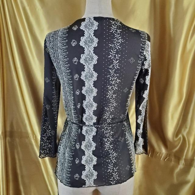 送料込み★364★Rubber Ducky☆シースルー巻きカーディガン★ < 女性ファッション  送料込み★364★Rubber Ducky☆シースルー巻きカーディガン★ < 女性ファッションの