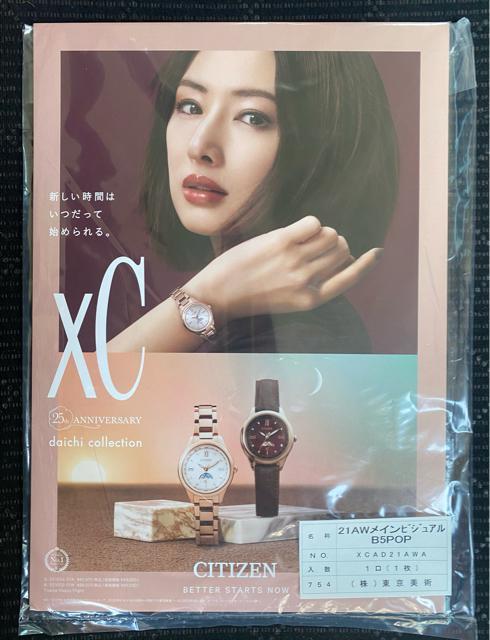 非売品!!北川景子のCITIZEN 立て掛け式スタンドタイプのポスター☆☆ < タレントグッズ  非売品!!北川景子のCITIZEN 立て掛け式スタンドタイプのポスター☆☆  < タレントグッズの