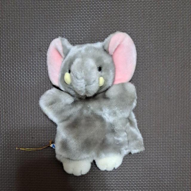 ゾウのパペット < おもちゃ  ゾウのパペット  < おもちゃの