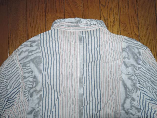 WTAPS ダブルタップス 薄手 マルチ ストライプシャツ M 長袖 < ブランド WTAPS ダブルタップス 薄手 マルチ ストライプシャツ M 長袖 < ブランドの