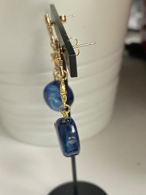 レジン スターピアス 紺  < 女性ファッション  レジン スターピアス 紺  < 女性ファッションの