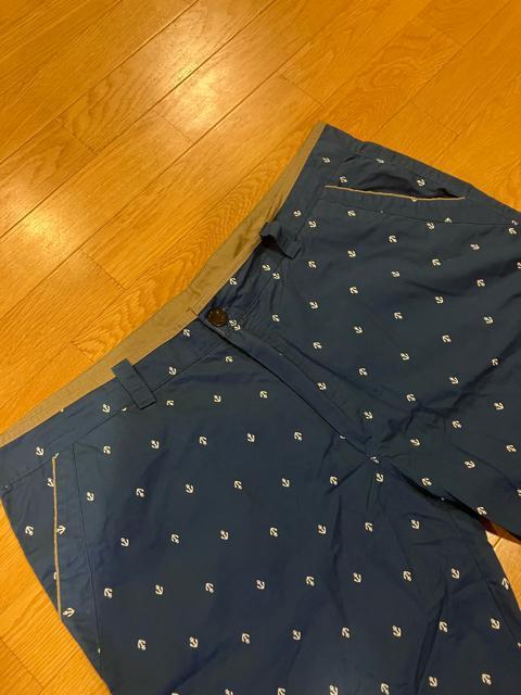 NO BRAND イカリドット柄  紺青  大きいsize W42位 110cm < 男性ファッション  NO BRAND イカリドット柄  紺青  大きいsize W42位 110cm < 男性ファッションの