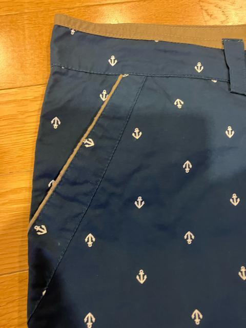 NO BRAND イカリドット柄  紺青  大きいsize W42位 110cm < 男性ファッション  NO BRAND イカリドット柄  紺青  大きいsize W42位 110cm < 男性ファッションの